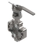 Robinet à papillon double excentration LUG inox DN50