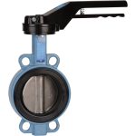 Robinet à papillon Wafer Excellence fonte/nitrile papillon inox DN32-40