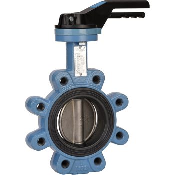 Robinet à papillon Lug Excellence ACS fonte/EPDM papillon inox DN40