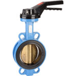Robinet à papillon Wafer Performance fonte/NBR papillon bronze alu DN40