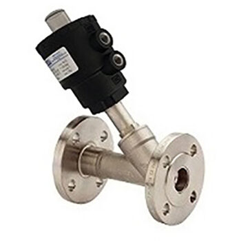 Vanne pneumatique ARES NF arrivée sous le clapet DN20, T50