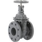 Vanne à opercule fonte DIN3202-1 F4 siège laiton PN10 DN40