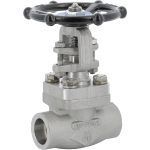 Vanne à opercule inox forgé à souder class800 trim10 Socket Welding SW 10