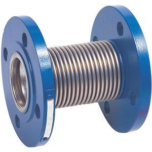 Compensateur de dilatation Acier à soufflet inox A brides PN16 - Hautes températures applications industrielles