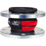 Manchon compensateur L130 EPDM Haute température double rouge DN32
