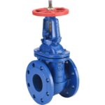 Vanne à opercule - Corps Fonte GS - A brides - PN16 - Ecartement NF 29323 - Conformité française et performance