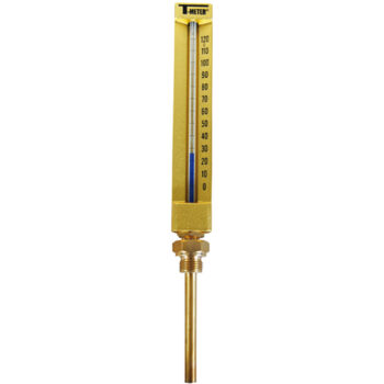 Thermomètre vertical droit 100 mm, H = 200 mm