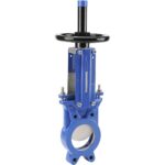 171 - Vanne à guillotine unidirectionnelle fonte et siège EPDM DN50