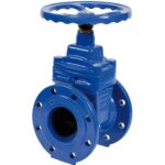 Vannes à opercule caoutchouc F4 - FSH Corps Fonte Opercule NBR A brides PN10-16 - Résistance aux hydrocarbures