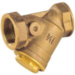 Filtre en Y à tamis en bronze maille type gaz 1/2''