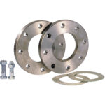 Equipement brides inox pour robinetterie PN16 2 voies DN15