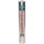 Débitmètre à flotteur en inox type P 3/8'' 0,1-1 L/min
