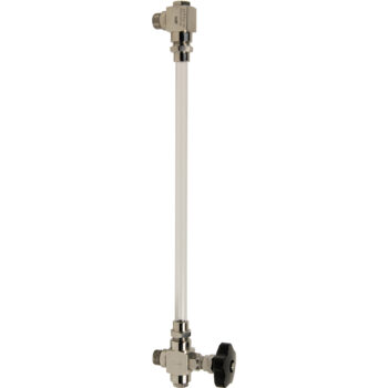 Garniture de niveau en inox 3/8'' x 14