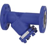 Filtre à tamis en Y acier à brides PN40 DIN 3202-1 F1 DN15