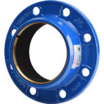 Bride de raccordement verrouillée pour tubes PVC/PE ACS DN60-65 ext75