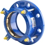 Adaptateur à bride verrouillé pour tubes PVC/PE ACS DN50-60-65 ext63