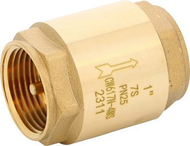 Clapet non retour double guidage laiton ACS 4MS 1/2''