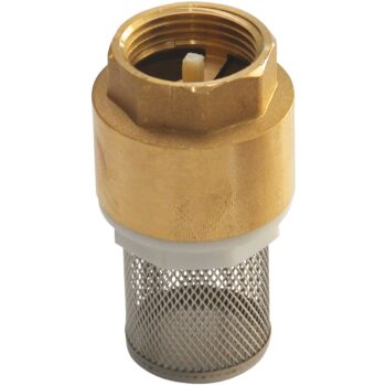 311 - Clapet crépine à double guidage laiton 4''