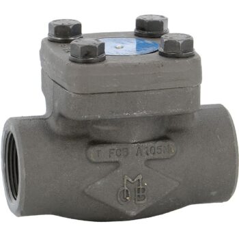 Clapet anti retour à piston avec ressort - Corps Acier forgé A105N Class 800 TRIM 8 NPT - Haute pression industrielle