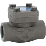 314 - Clapet non retour à piston avec ressort taraudé BSP 1/2''