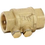 Clapet non retour double guidage laiton à purges ACS 4MS 1/2''