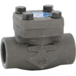 319 - Clapet non retour en acier forgé à bille ressort femelle femelle NPT 1''1/4