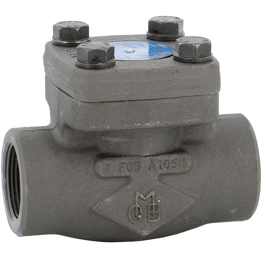 319-clapet-bille-acier-800lbs-trim8-ff-npt 319 - Clapet non retour en acier forgé à bille ressort femelle femelle NPT 1''1/4