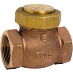 350 - Clapet non retour bronze à levée verticale 1/4''