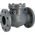 360 - Clapet simple battant fonte avec siège métal DN40