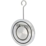 Clapet anti retour Inox simple battant Joint FKM entre brides PN10/16 - Résistance chimique et thermique