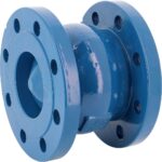 366 - Clapet non retour simple guidage fonte à brides ACS DN400