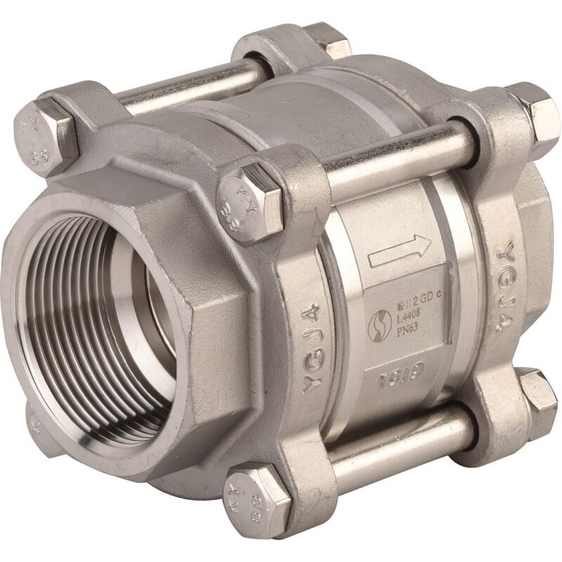 Accueil 15 Clapet non retour disque femelle femelle BSP ACS 1/4