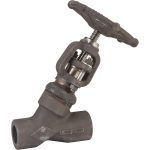 Robinet à soupape acier forgé class1500 trim5 à souder Socket Welding SW15