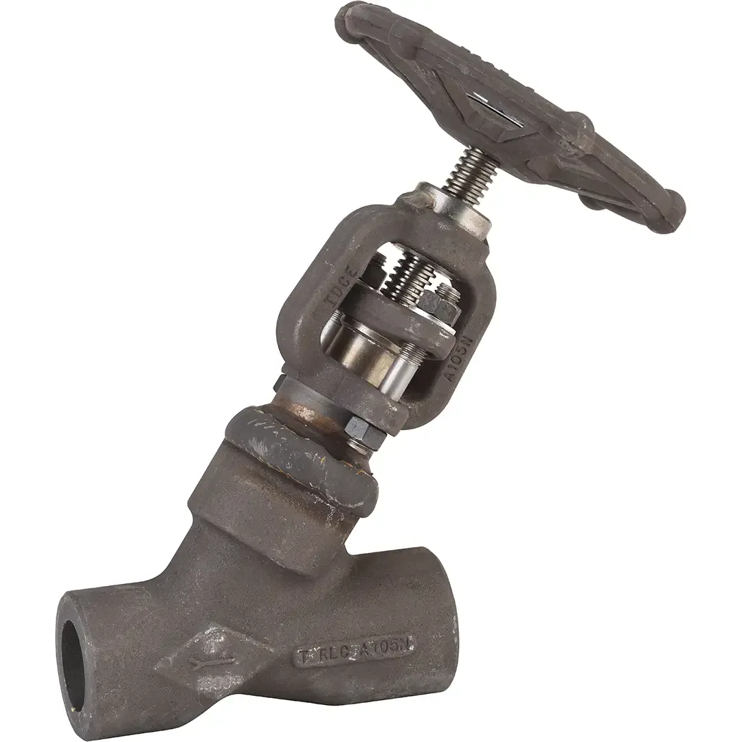 405-robinet-soupape-acier-1500lbs-trim5-sw Robinet à soupape acier forgé class1500 trim5 à souder Socket Welding SW15