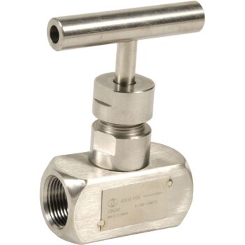 Robinet à pointeau Inox PN400 NPT - Régulation fine très haute pression filetage américain