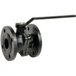 Vanne à sphère fonte NF29323 avec platine ISO 5211