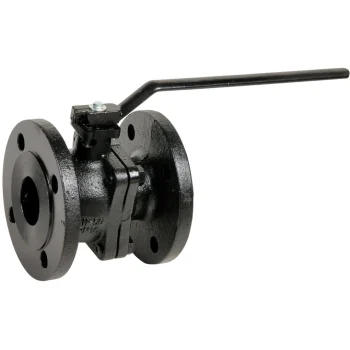 Vanne à sphère fonte NF29323 avec platine ISO 5211