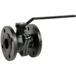 Vanne à sphère fonte avec platine ISO 5211 DIN 3202 ATEX DN15