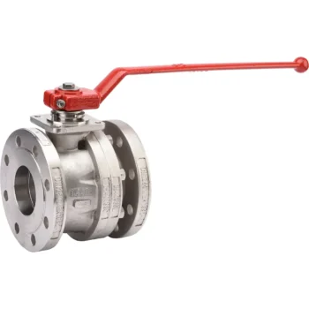 Robinet à tournant sphérique 2 pièces F4 inox JC graphite PN16 DN65