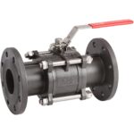 Vanne à boisseau sphérique 3 pièces Acier à brides PN40 - Facilité de maintenance