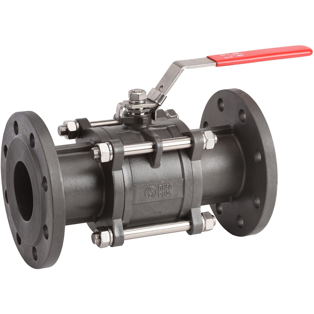 730-vanne-sphere-acier-3pieces-brides-pn40 Vanne à boisseau sphérique 3 pièces Acier à brides PN40 - Facilité de maintenance