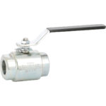 Robinet à tournant sphérique 2 pièces acier siège PEEK class1500