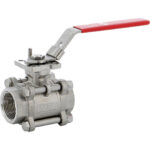 Robinet à tournant sphérique 3 pièces inox Performance femelle femelle BSP