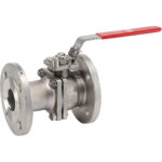 Robinet à tournant sphérique 2 pièces Split Body F1 inox PN10/16 DN65