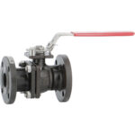 Robinet à tournant sphérique 2 pièces acier à brides class150 DN15