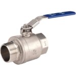 Allez au contenuPlus de 45 ans d'exigence à votre service04 74 94 15 90 Nous contacter Sferaco : robinetterie, compteurs et raccords Notre sociétéNos expertisesNos domaines d'applicationsDocumentation3D interactive Ma liste Espace Pro Les Produits Rechercher Recherche mots-clés, références, ... Rechercher Trouver une pièce détachée Accueil 789 - Robinet à tournant sphérique 2 pièces mâle femelle intégral Skip to the end of the images gallery Skip to the beginning of the images gallery Faites glisser l'image pour la faire tourner Documentation Fiche technique vanne à sphère inox 2 pièces MF BSP pdf - 481 ko Installation operating manual ball valve 2 pieces pdf - 110.4 ko Notice montage robinet tournant sphérique 2 pièces taraudé pdf - 123.7 ko Technical datasheet 2 pieces ball valve stainless steel male female BSP pdf - 413.4 ko Plus d’information Plus d’information DN pouces NPS 1/4'' Usage, application Industrie Cadenassable Oui Diamètre de passage 10.8 DN 8 Ecartement / Face to Face (mm) 720.0 Matière corps Inox Moulé CF8M (1.4408) Nombre de voies 2 PS (bar) 63 Raccordement tuyauterie BSP MF TS max (°C) 180 TS min (°C) -20 Durée de garantie 2 ans Type de poignée Levier bleu 789 - Robinet à tournant sphérique 2 pièces mâle femelle intégral 1/4''