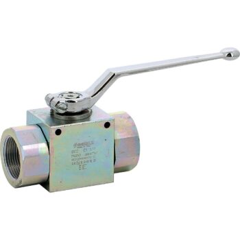 Vanne à boisseau sphérique monobloc Acier PN500 taraudée BSP - Ultra haute pression compacte