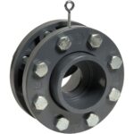 CS1 PVC - Clapet à battant anti-retour embout femelles WAFER PVCu/EPDM DN65 d75