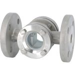 SKB 2 - Contrôleur de circulation inox à battant à brides ATEX DN15