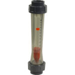 Débitmètre à ludion flotteur standard PVCu/EPDM DN10 d16 - 5/60 lh